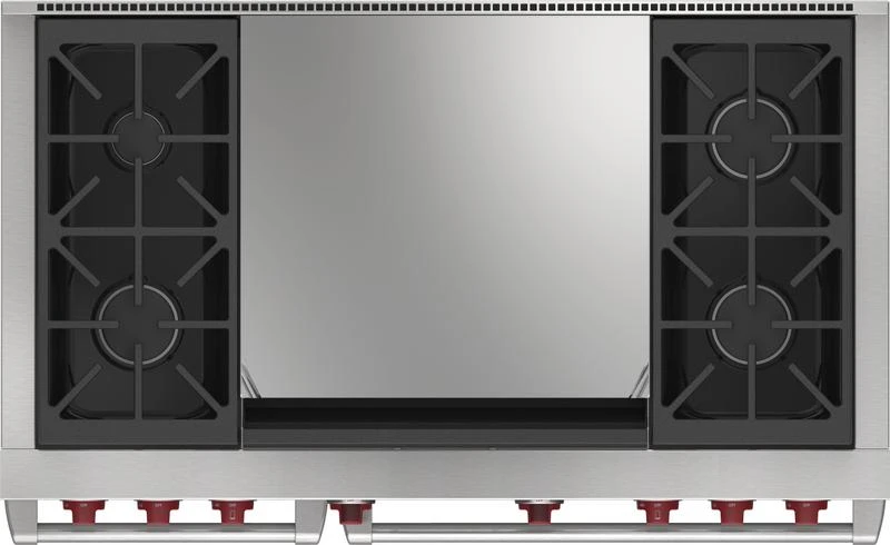 Wolf 48" Dual Fuel Range - 4 Burners And Infrared Dual Griddle 5 Wolf 48" Dual Fuel Range - 4 Burners And Infrared Dual Griddle - Image 3