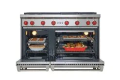 Wolf 48" Gas Range - 4 Burners And Infrared Dual Griddle 14 Wolf 48" Gas Range - 4 Burners And Infrared Dual Griddle -Kitchen Appliances Shop rdukujeclsrh 1