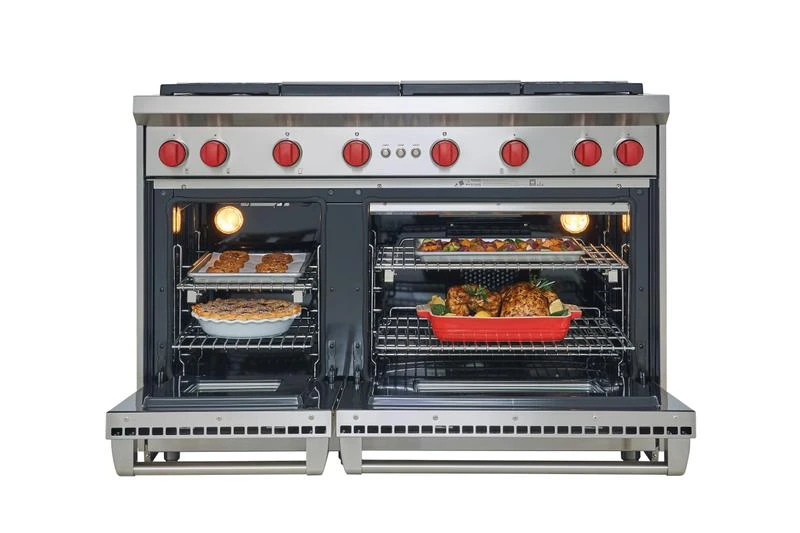 Wolf 48" Gas Range - 6 Burners And Infrared Griddle 8 Wolf 48" Gas Range - 6 Burners And Infrared Griddle - Image 6