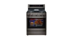 LG 5.8 Cu Ft. Smart Wi-Fi Enabled True Convection InstaView® Gas Range With Air Fry