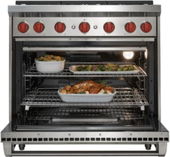 Wolf 36" Gas Range - 6 Burners -Kitchen Appliances Shop rdwmlsjiqxvw