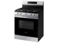 Samsung 6.0 Cu. Ft. Smart Freestanding Gas Range With Integrated Griddle In Stainless Steel -Kitchen Appliances Shop rdxlqnerbgxj