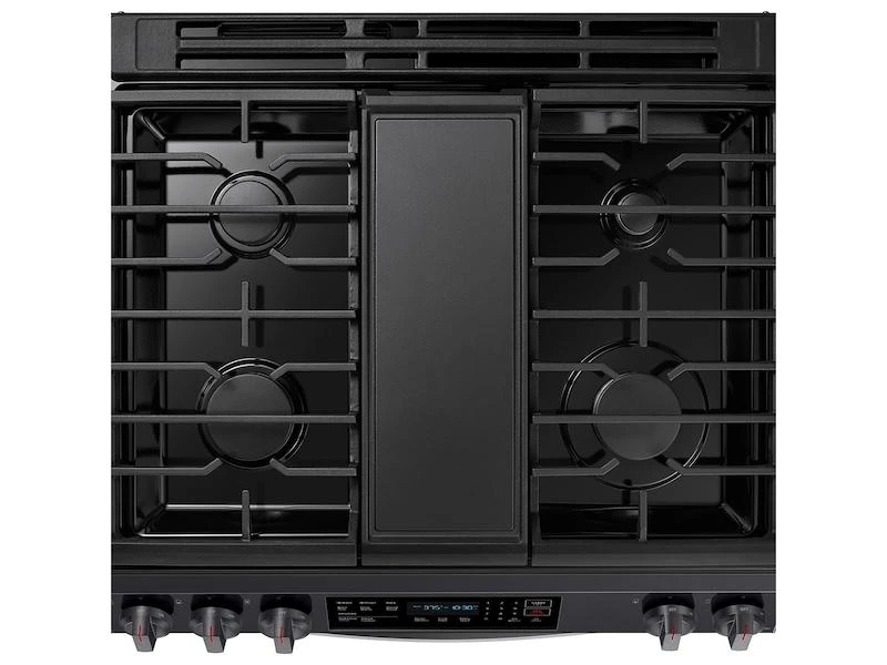 Samsung 6.0 Cu. Ft. Smart Slide-in Gas Range With Convection In Black Stainless Steel 9 Samsung 6.0 Cu. Ft. Smart Slide-in Gas Range With Convection In Black Stainless Steel - Image 7