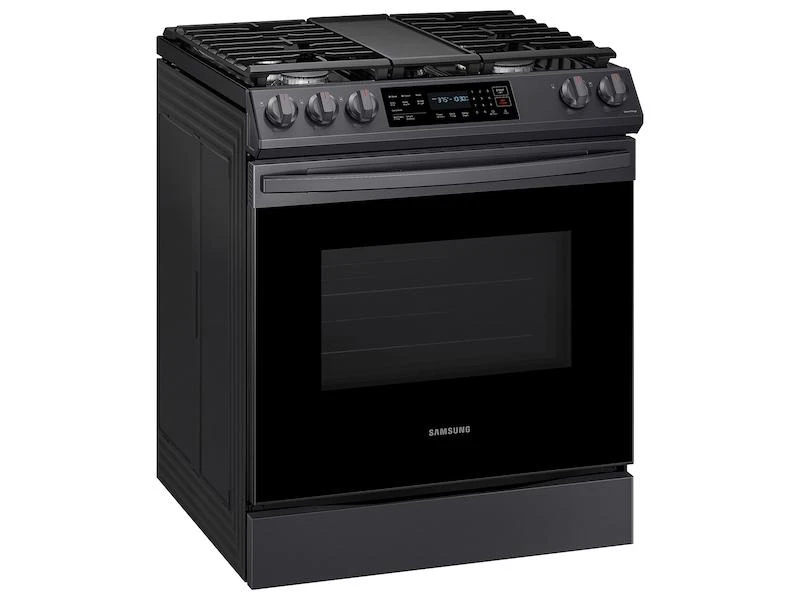 Samsung 6.0 Cu. Ft. Smart Slide-in Gas Range With Convection In Black Stainless Steel 13 Samsung 6.0 Cu. Ft. Smart Slide-in Gas Range With Convection In Black Stainless Steel - Image 11