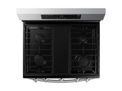 Samsung 6.0 Cu. Ft. Smart Freestanding Gas Range With Integrated Griddle In Stainless Steel -Kitchen Appliances Shop rdysriwetojg