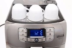 Gaggia Velasca Prestige One-Touch Coffee And Espresso Machine -Kitchen Appliances Shop velasca prestige cup tray with cups 1