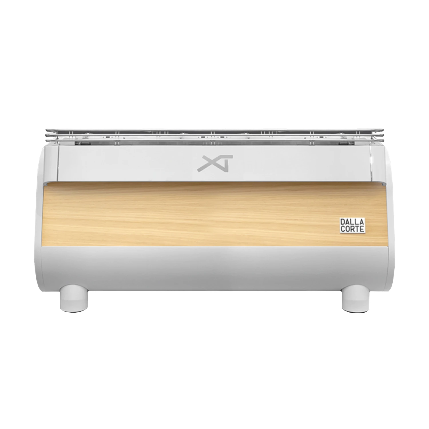 Dalla Corte XT Classic Espresso Machine - 3-Group White Oak 4 Dalla Corte XT Classic Espresso Machine - 3-Group White Oak - Image 2